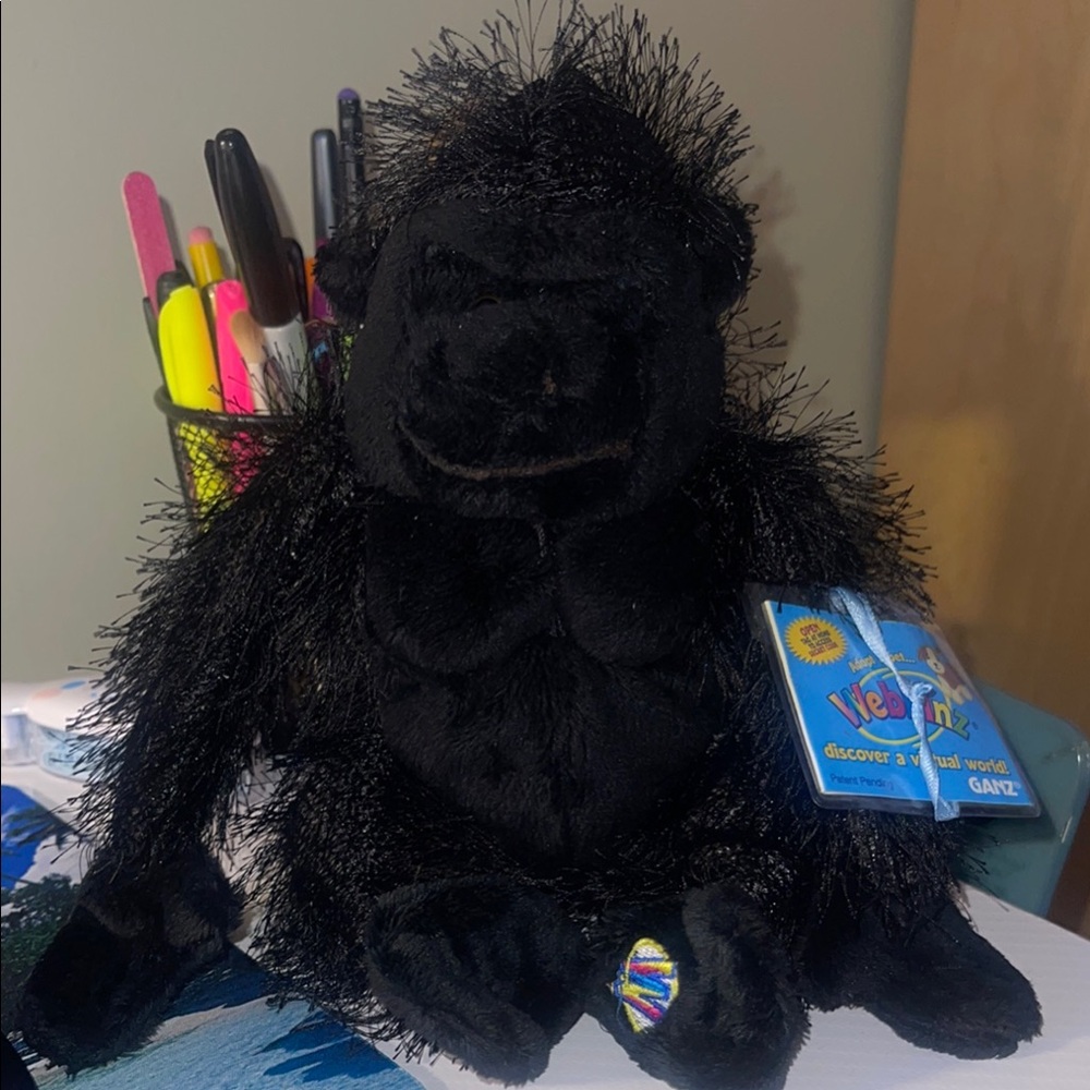 Webkinz Plush Gorilla